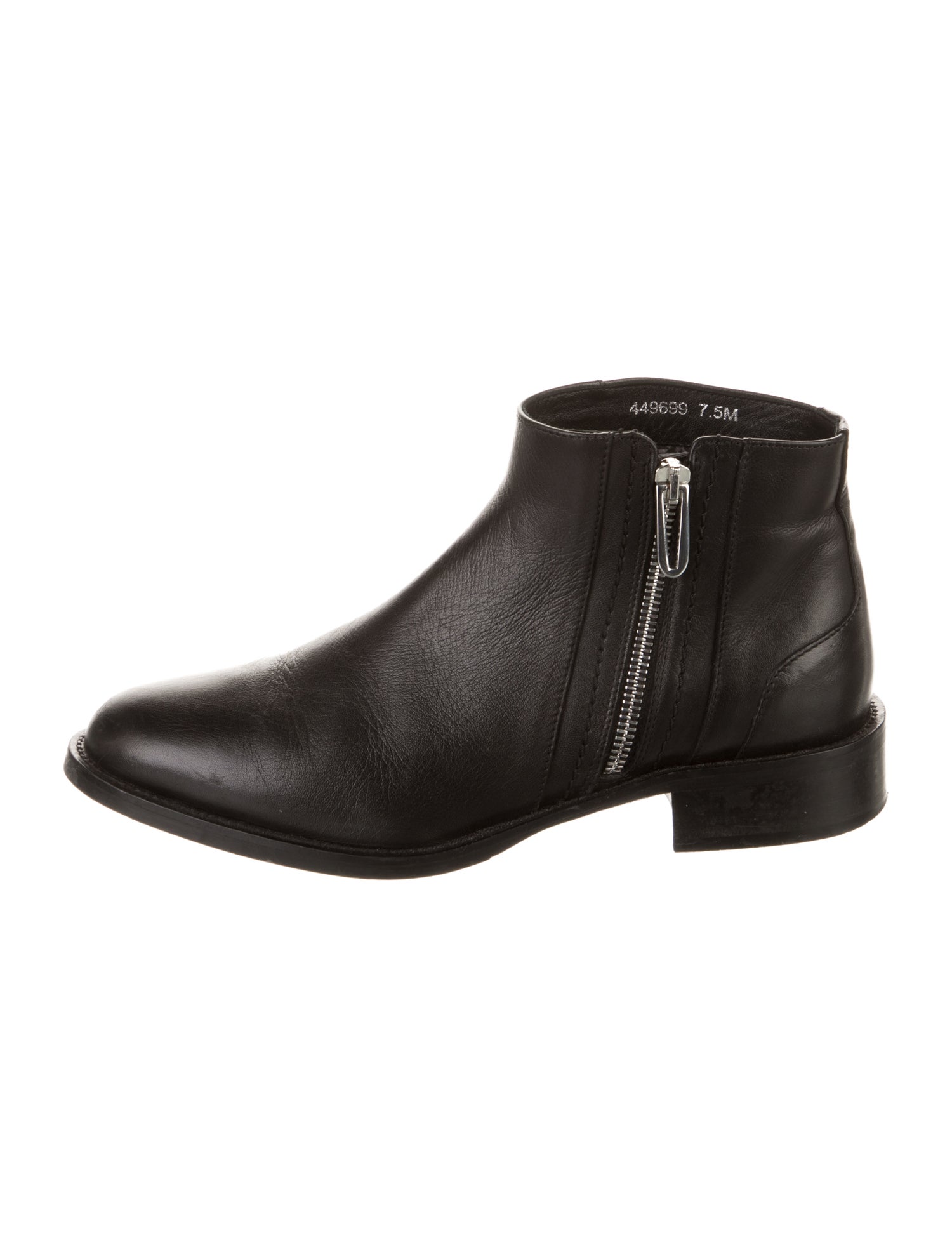 Aquatalia Leather Chelsea Boots