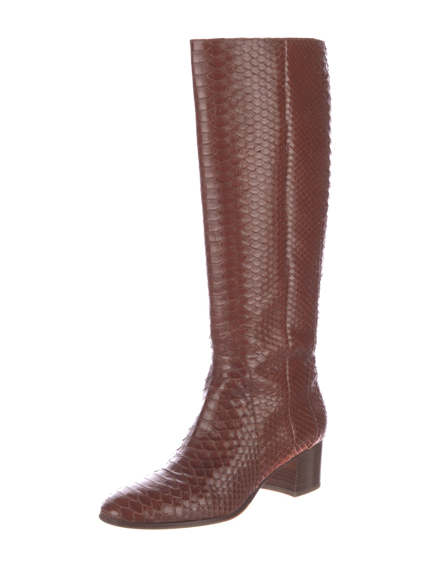 Aquatalia Python Riding Boots