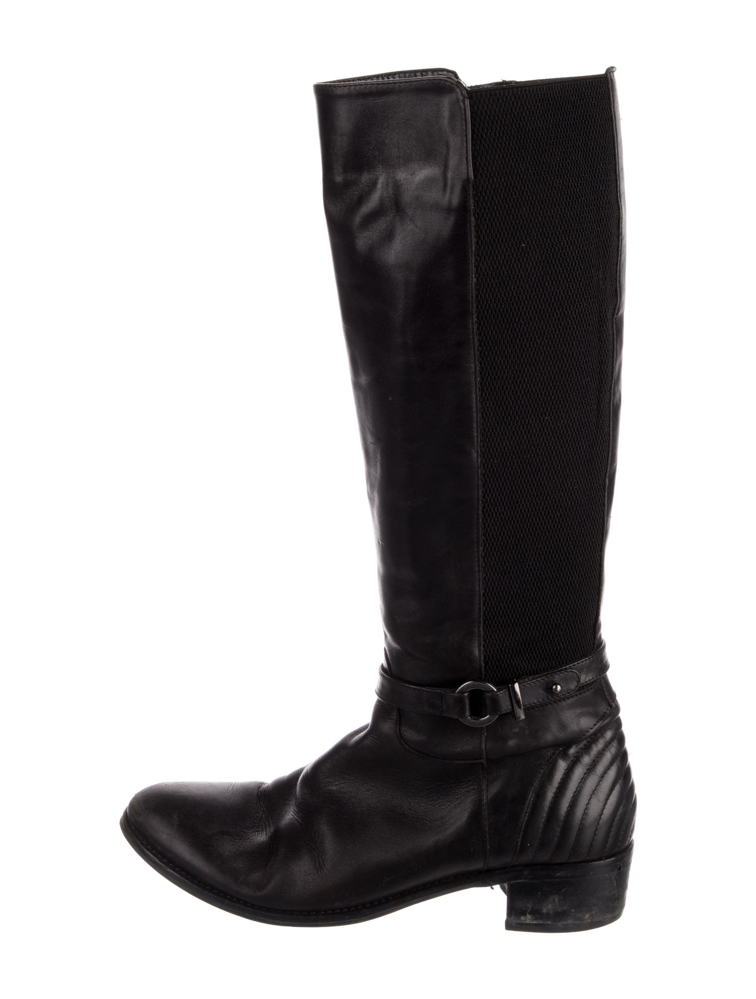 Aquatalia Leather Riding Boots