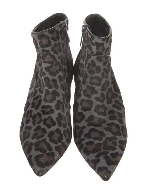 Aquatalia Ponyhair Animal Print Boots