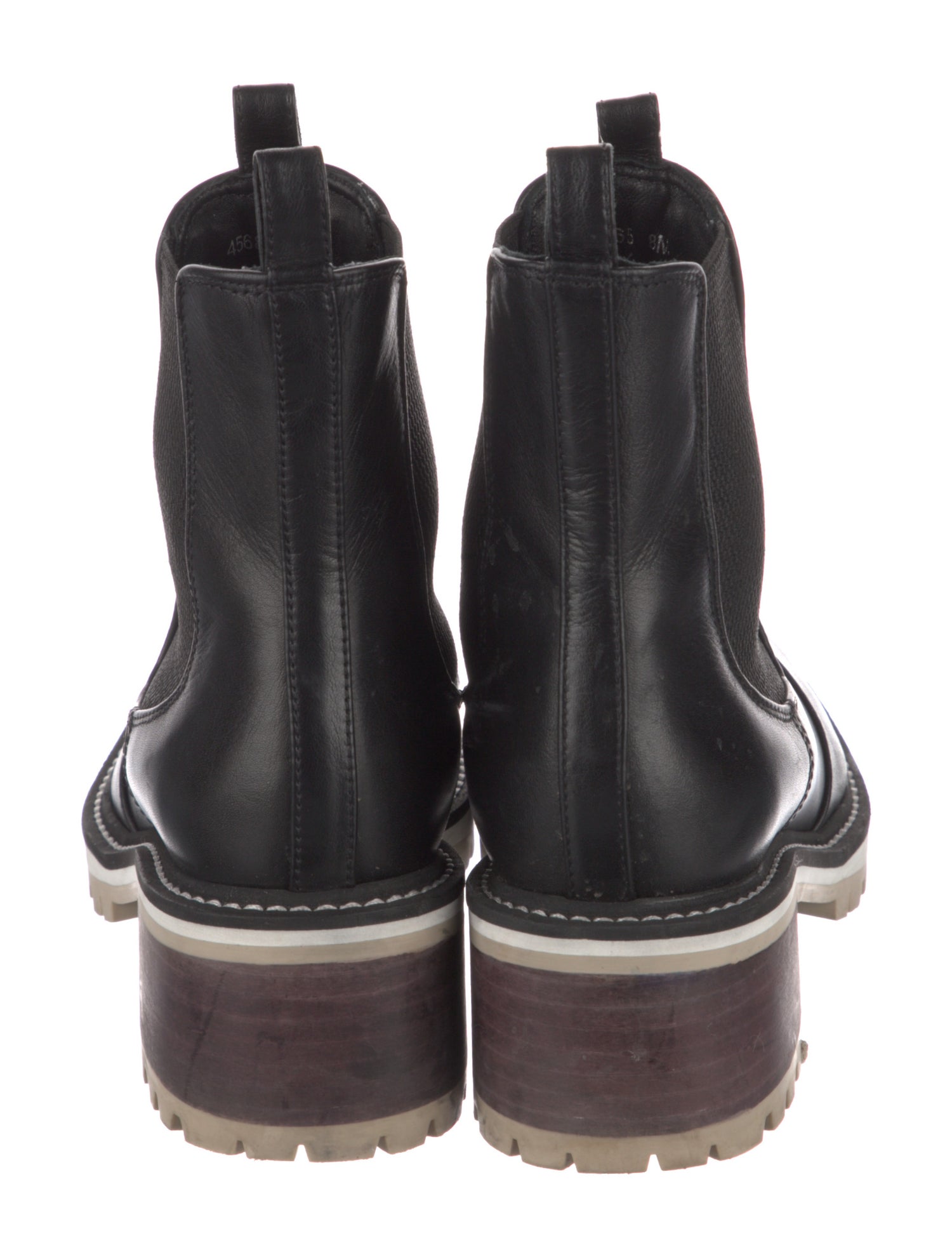 Aquatalia Leather Chelsea Boots