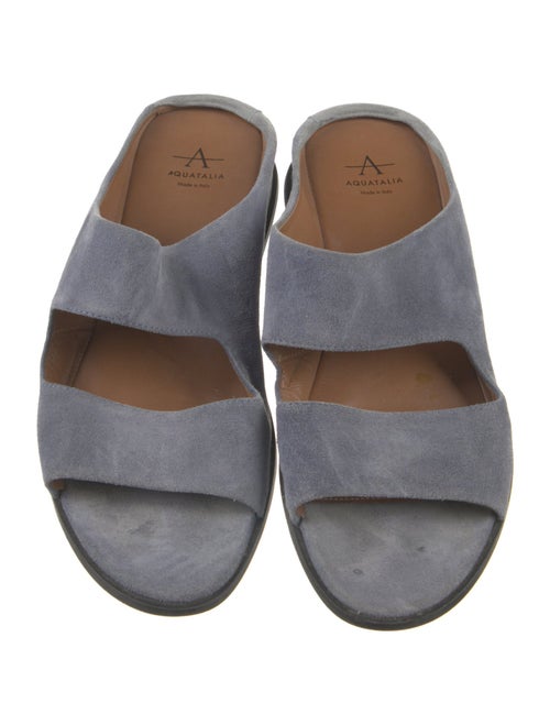 Aquatalia Suede Slides