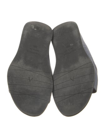 Aquatalia Suede Slides