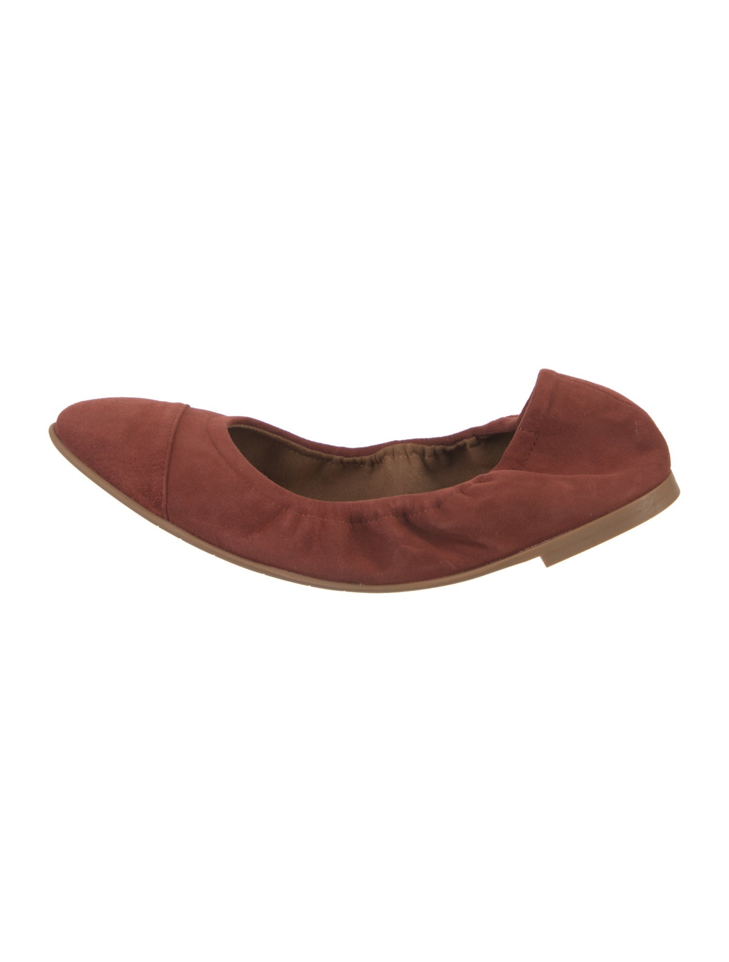 Aquatalia Suede Ballet Flats