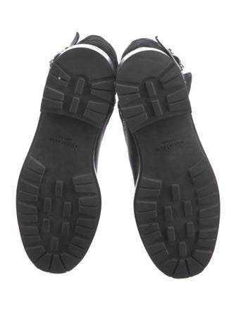 Aquatalia Leather Moto Boots