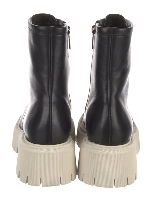 Aquatalia Leather Combat Boots