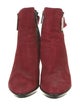 Aquatalia Suede Colorblock Pattern Boots