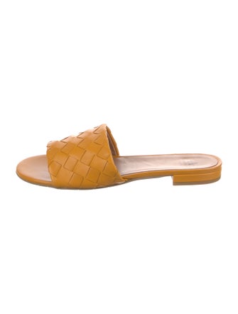 Aquatalia Leather Slides