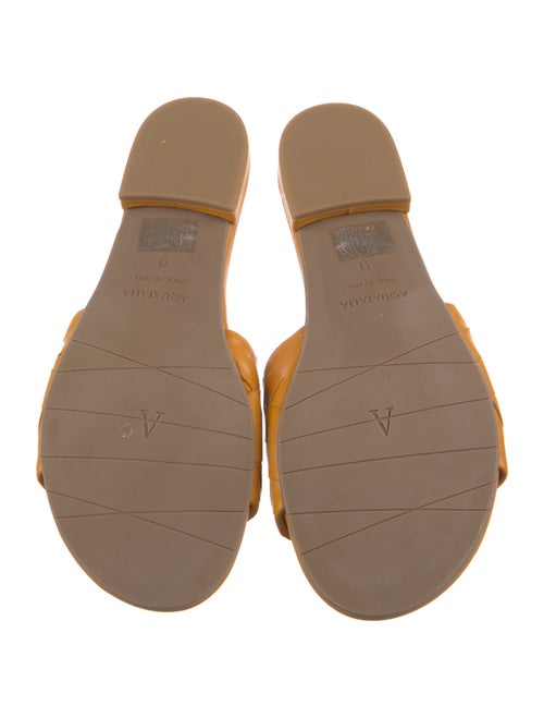 Aquatalia Leather Slides