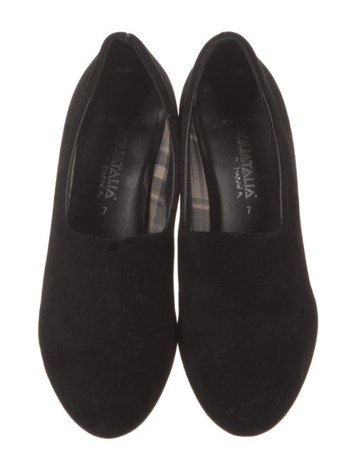 Aquatalia Suede Pumps