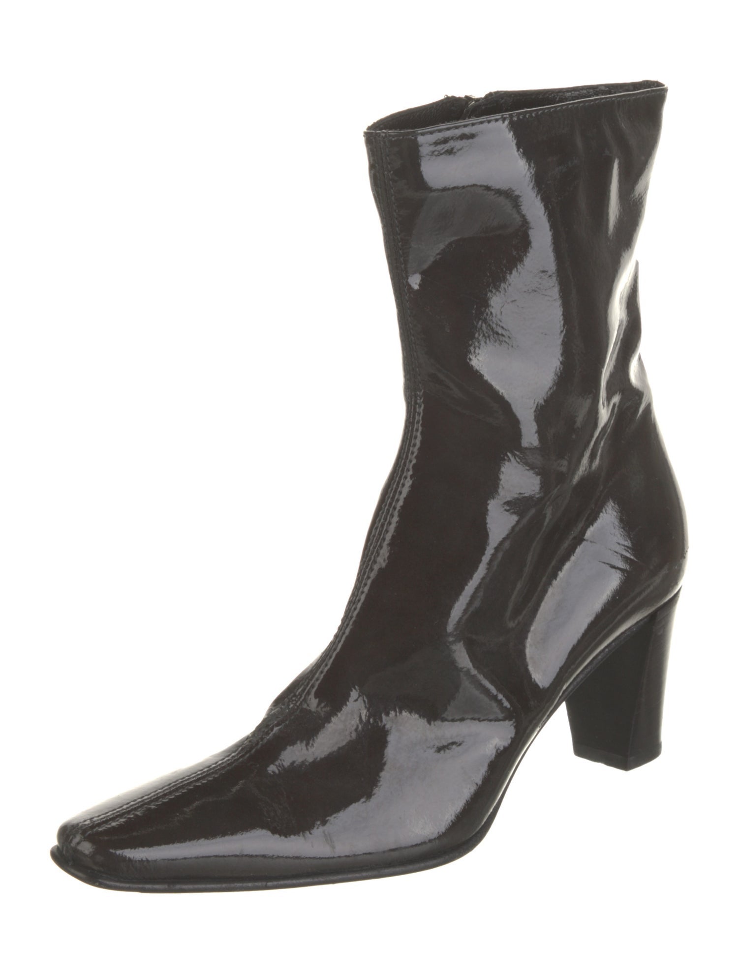 Aquatalia Patent Leather Boots