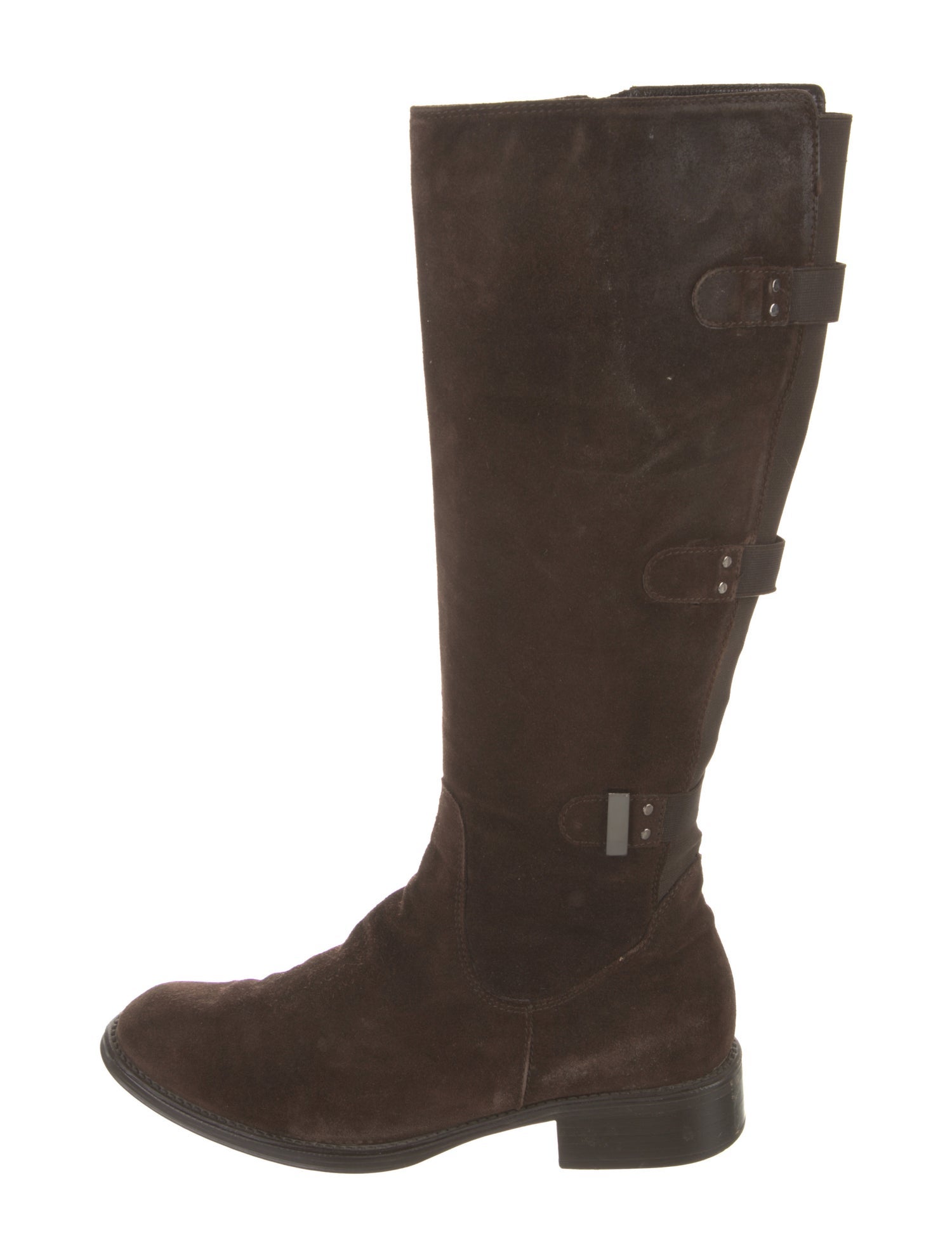 Aquatalia Suede Riding Boots