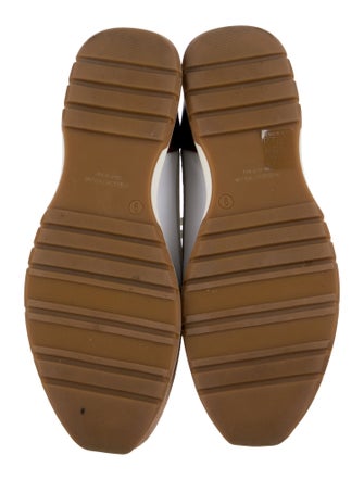 Aquatalia Leather Colorblock Pattern Athletic Sneakers