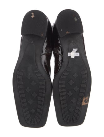 Aquatalia Patent Leather Riding Boots