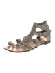 Aquatalia Leather Gladiator Sandals