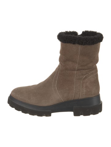 Aquatalia Boots Suede Combat 9.5