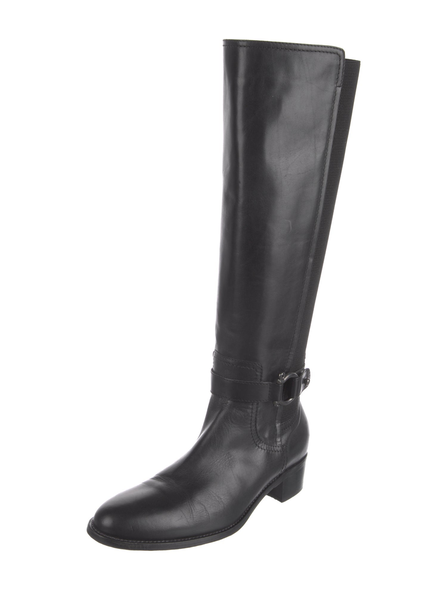 Aquatalia Leather Riding Boots