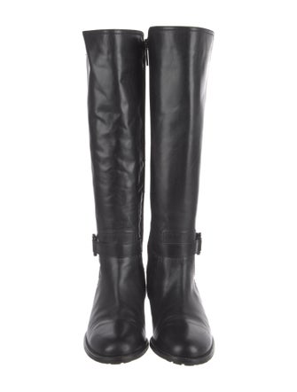 Aquatalia Leather Riding Boots