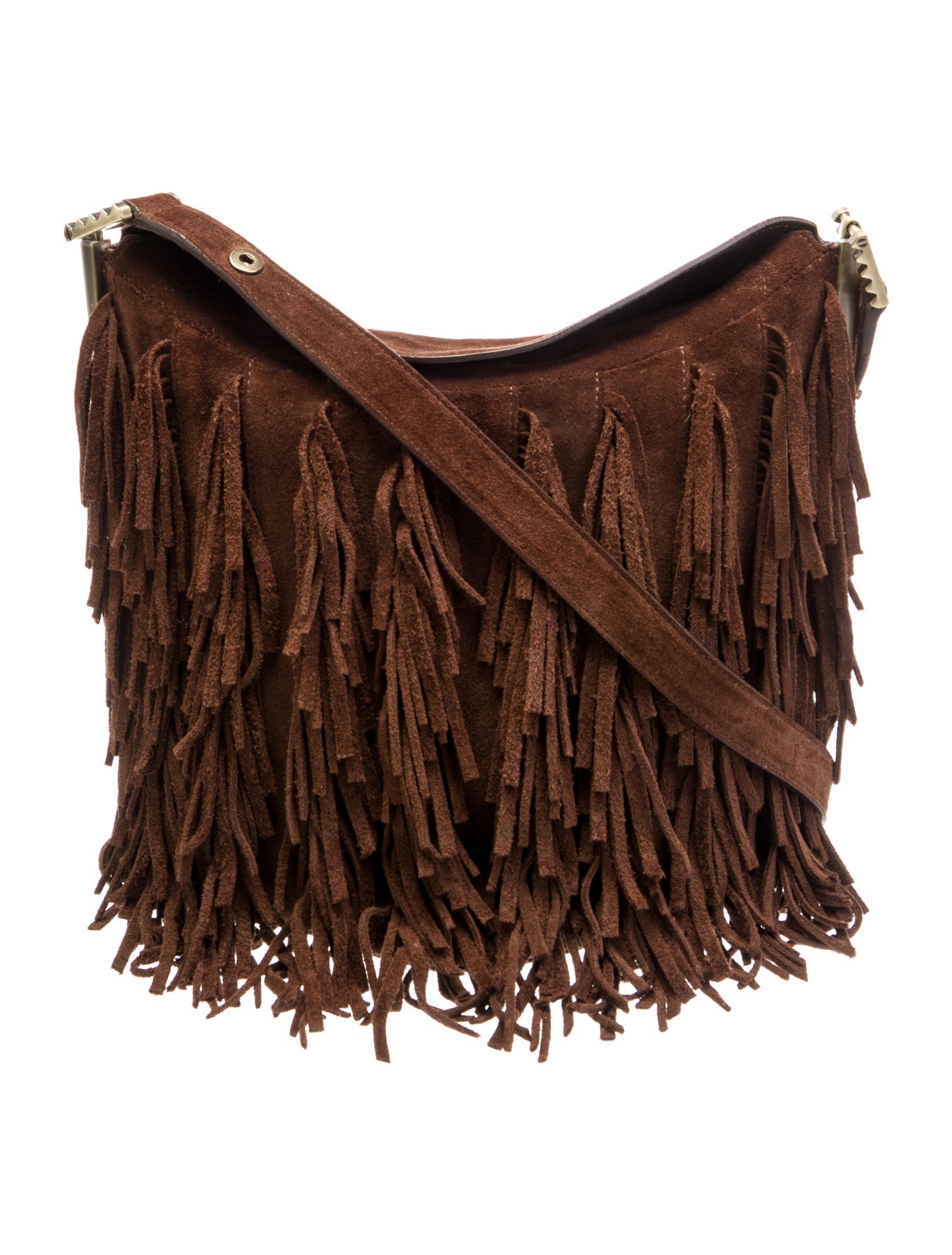 Aquatalia Suede Crossbody Bag