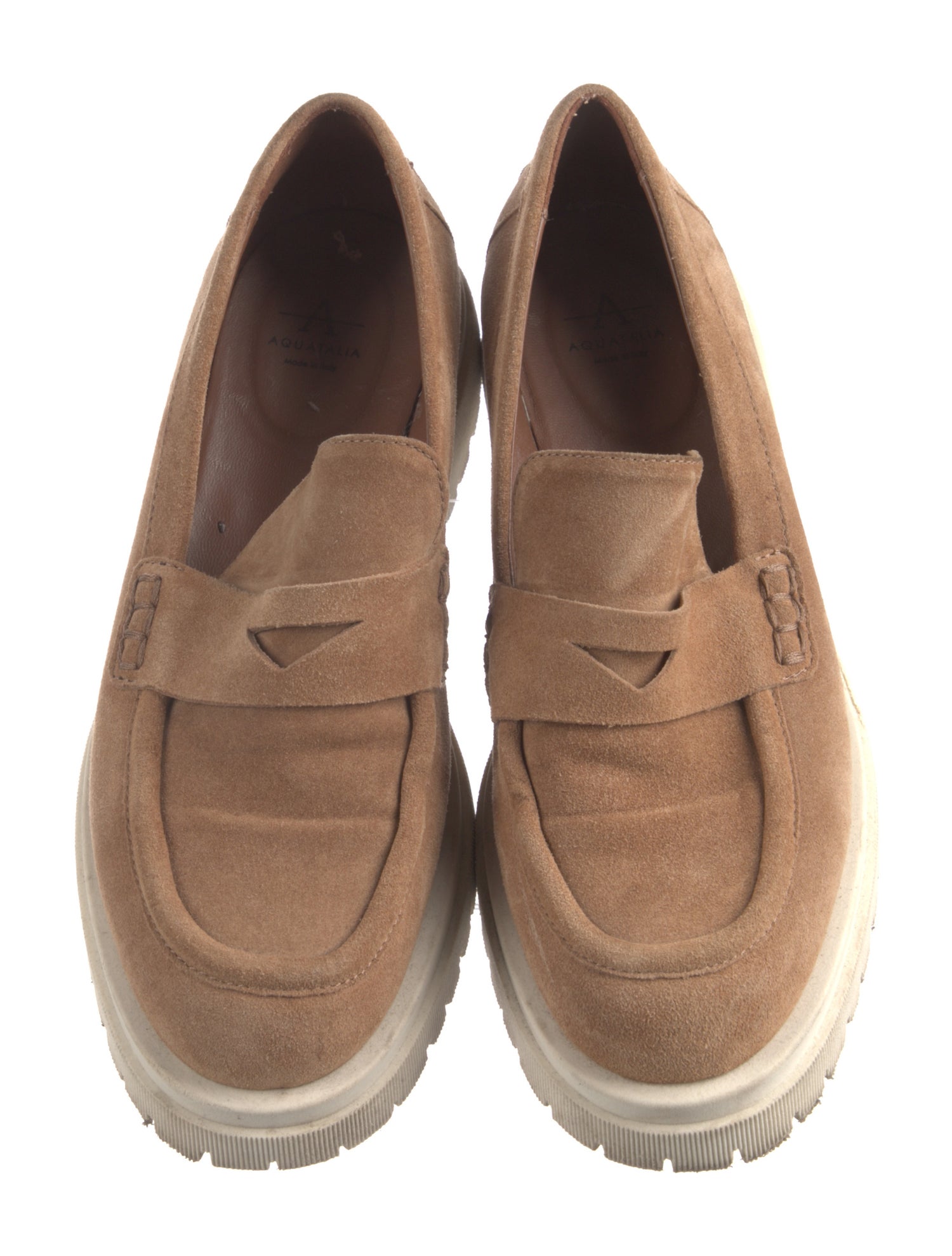 Aquatalia Suede Loafers