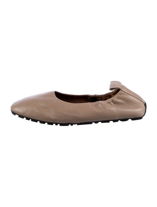 Aquatalia Leather Ballet Flats