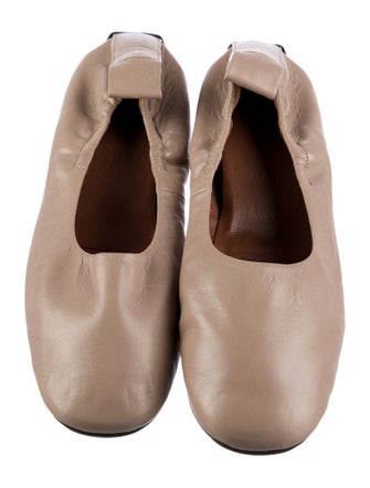 Aquatalia Leather Ballet Flats