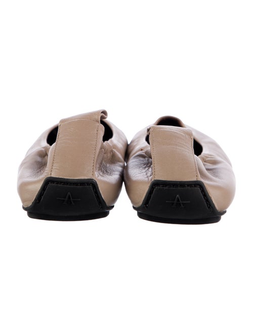 Aquatalia Leather Ballet Flats