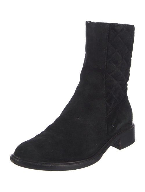 Aquatalia Suede Combat Boots