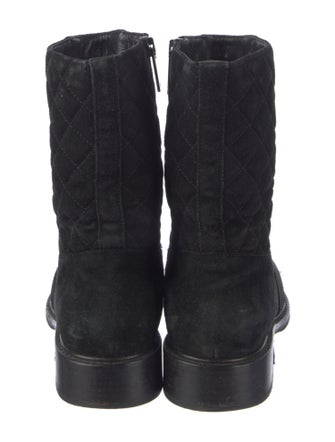 Aquatalia Suede Combat Boots