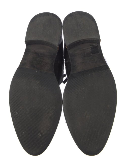 Aquatalia Suede Combat Boots