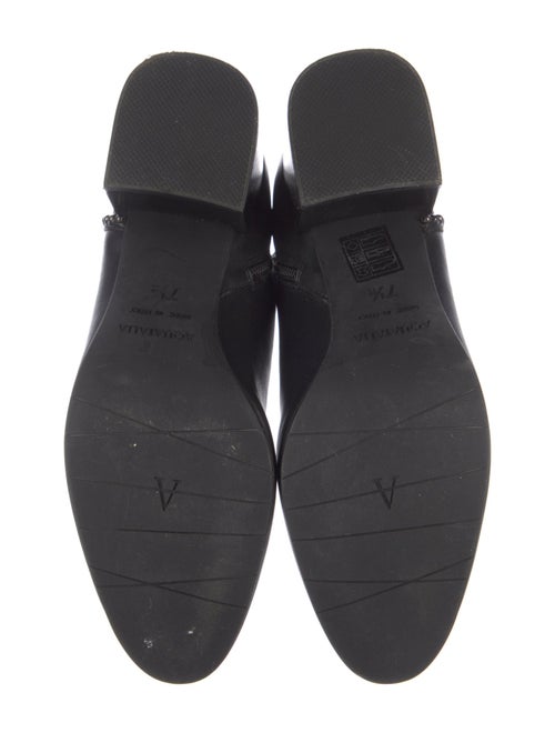 Aquatalia Leather Studded Accents Boots