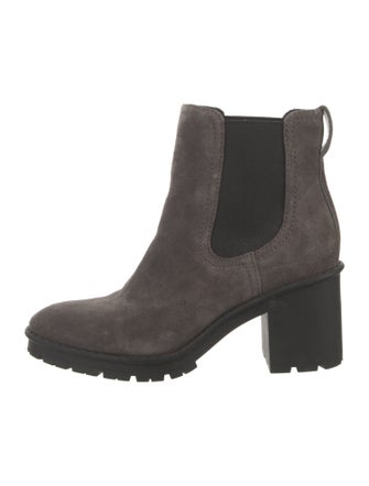 Aquatalia Suede Chelsea Boots
