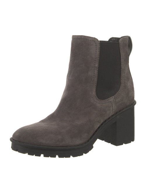 Aquatalia Suede Chelsea Boots