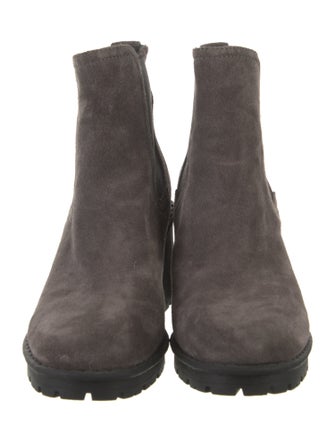 Aquatalia Suede Chelsea Boots