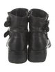 Aquatalia Leather Moto Boots
