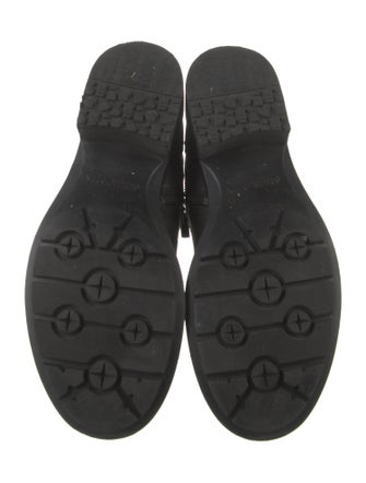 Aquatalia Leather Moto Boots