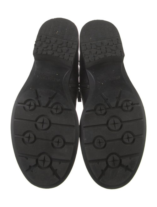 Aquatalia Leather Moto Boots