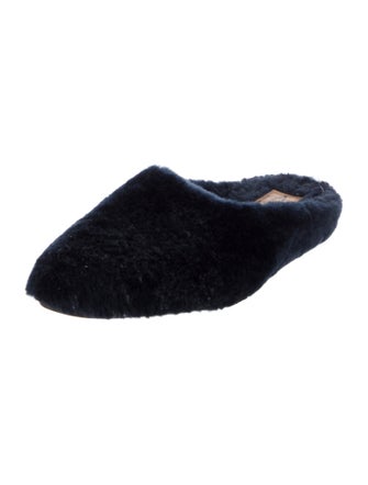 Aquatalia Shearling Mules