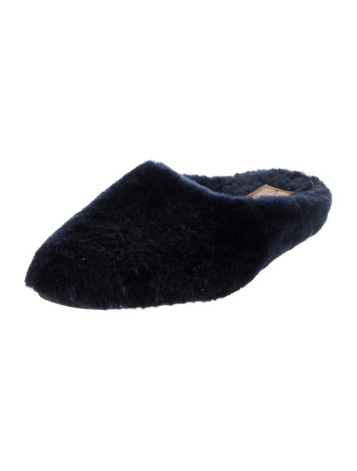 Aquatalia Shearling Mules