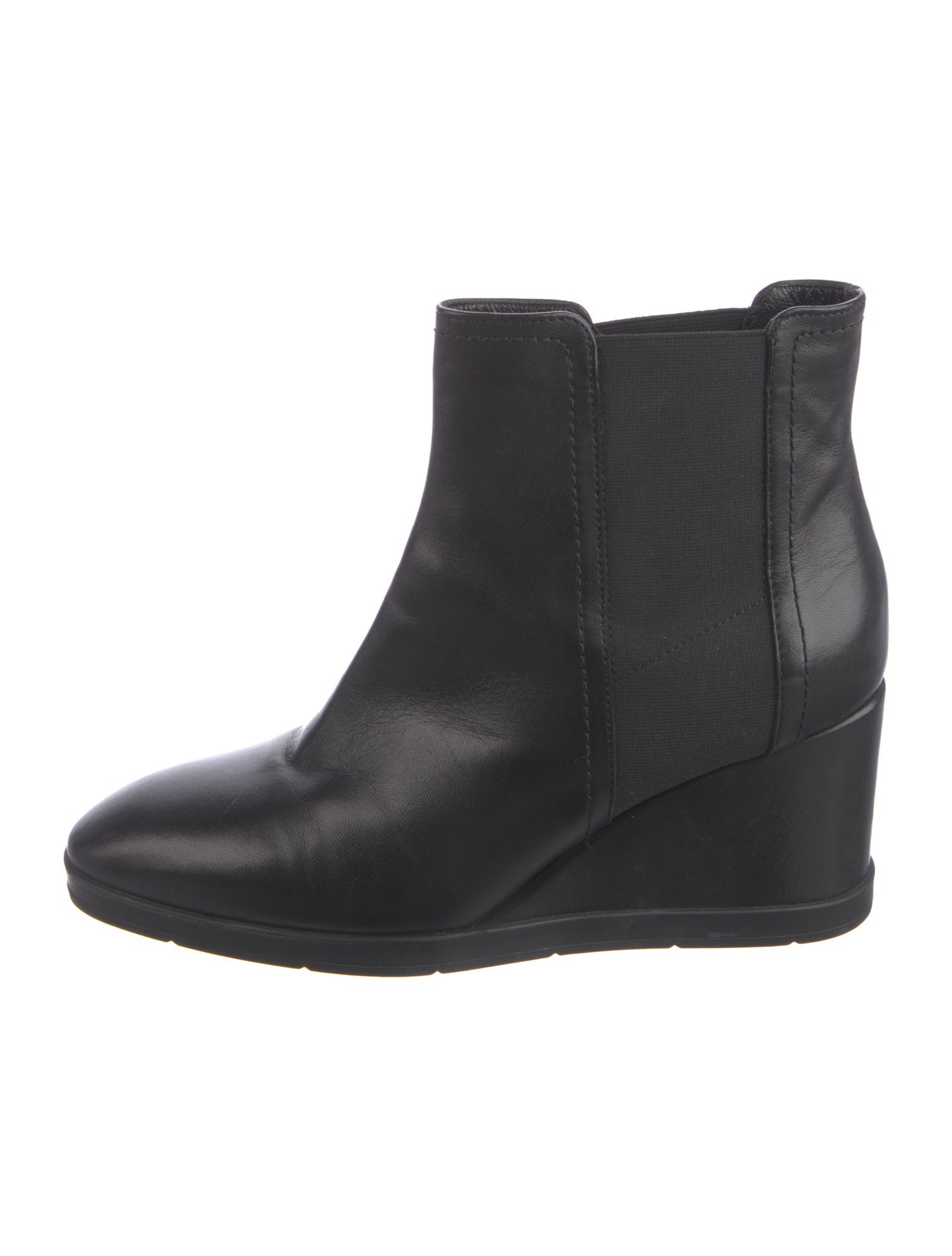 Aquatalia Leather Chelsea Boots