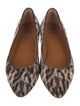 Aquatalia Ponyhair Animal Print Flats
