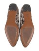 Aquatalia Ponyhair Animal Print Flats