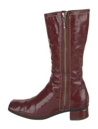 Aquatalia Patent Leather Boots