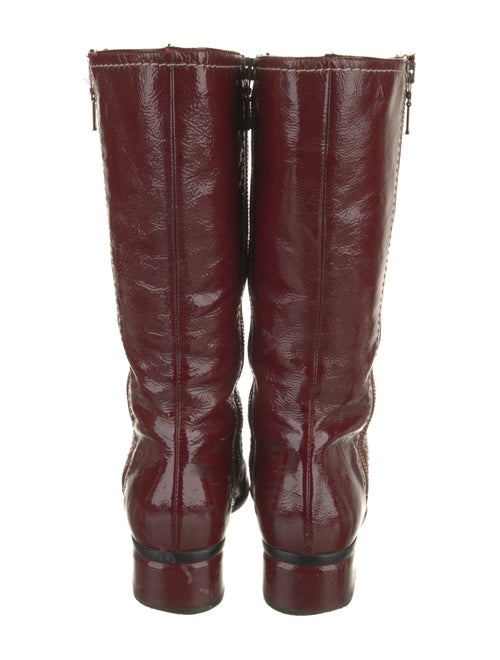 Aquatalia Patent Leather Boots