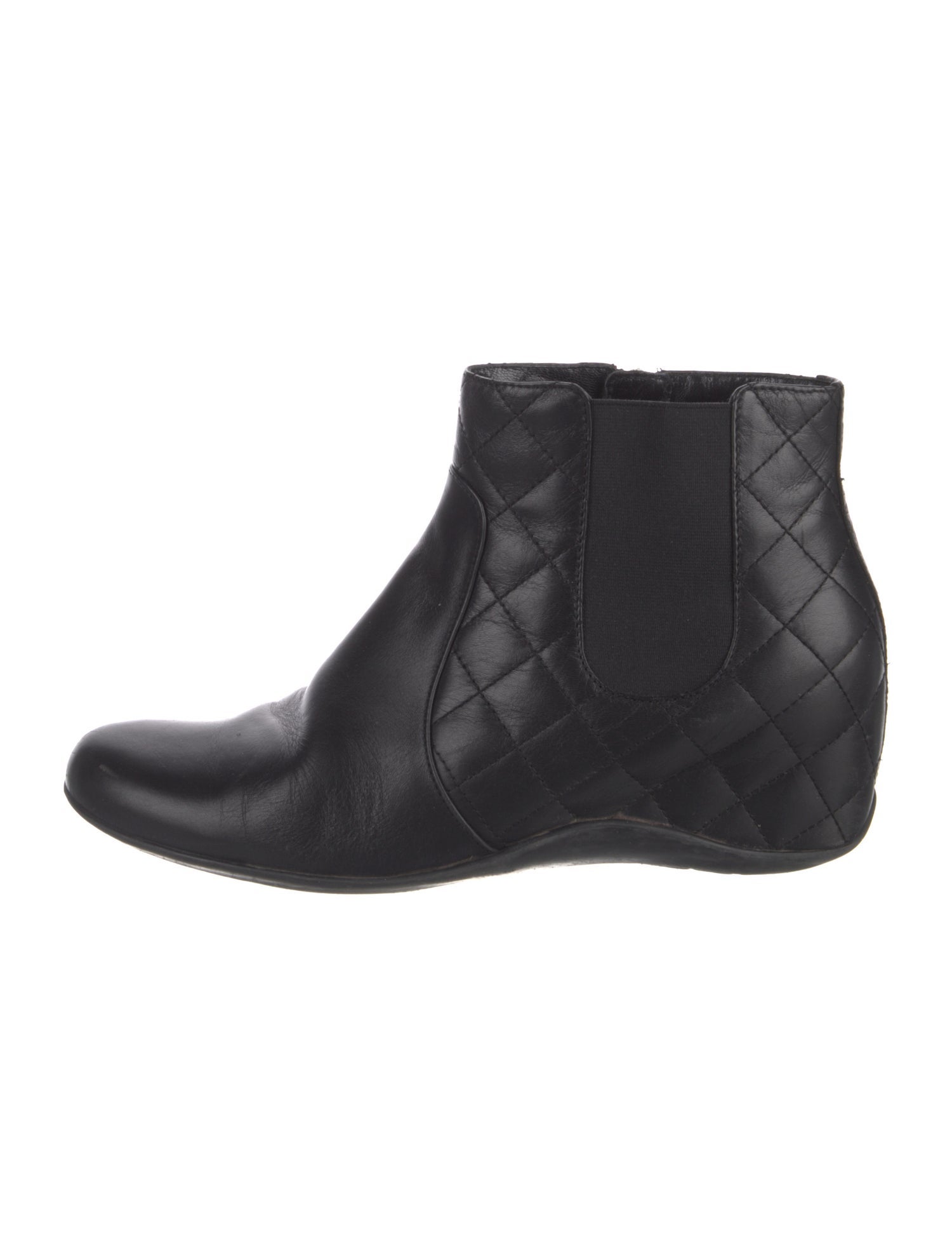 Aquatalia Leather Chelsea Boots