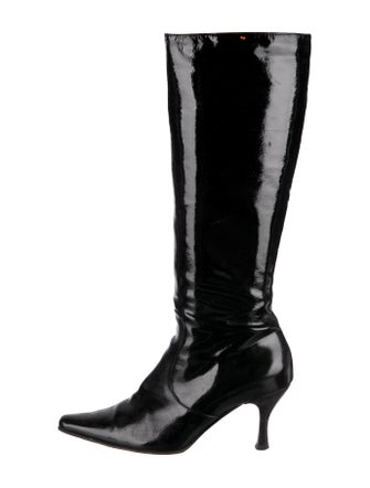 Aquatalia Patent Leather Boots