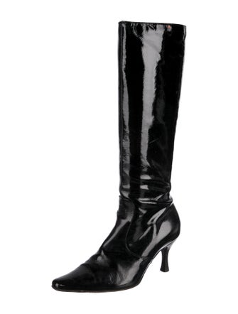 Aquatalia Patent Leather Boots