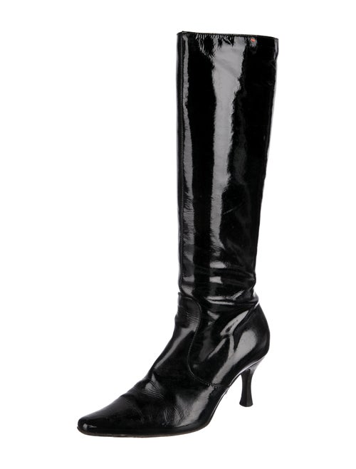Aquatalia Patent Leather Boots