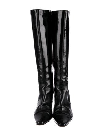 Aquatalia Patent Leather Boots