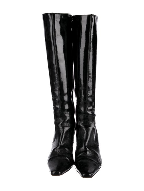 Aquatalia Patent Leather Boots
